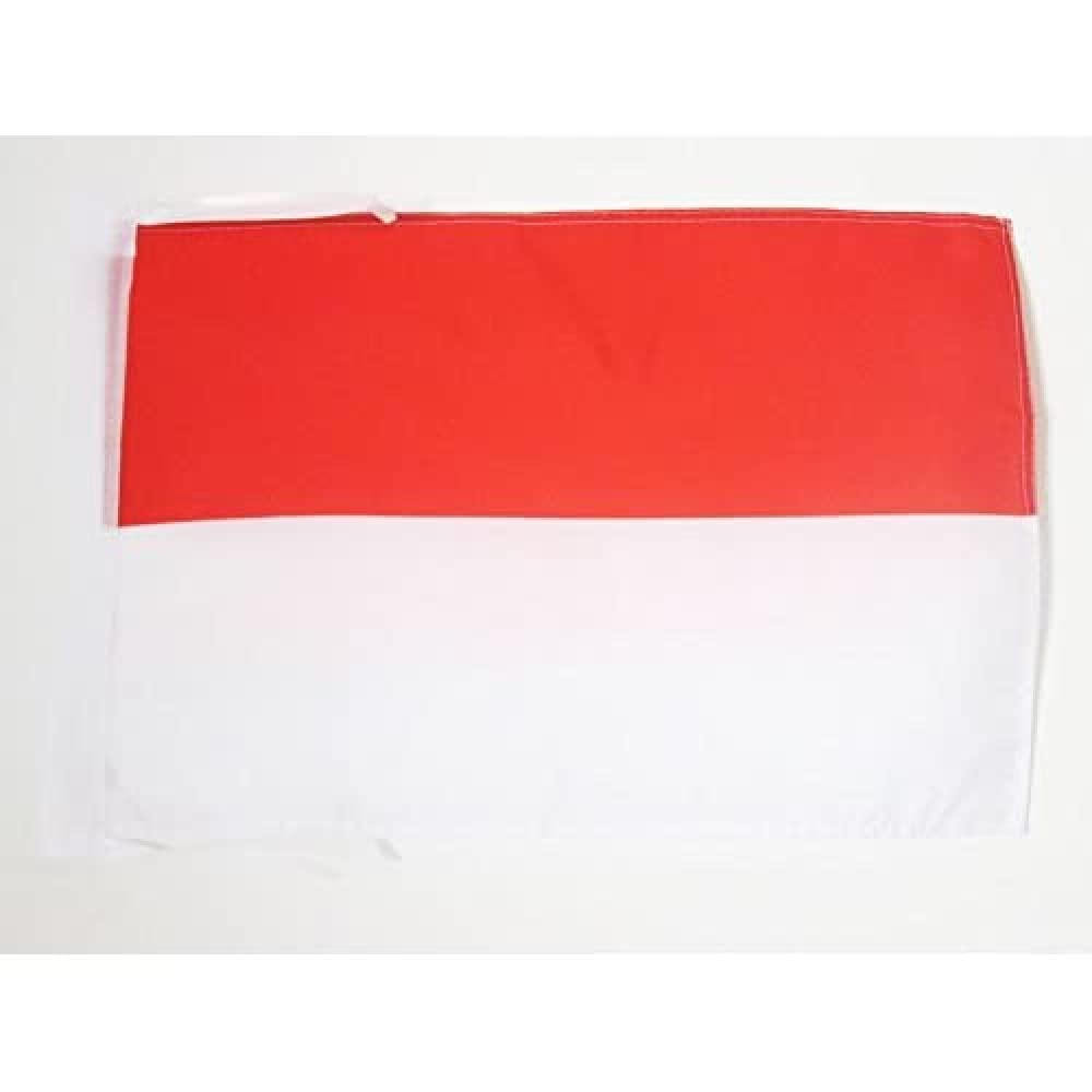 AZ FLAG - Alsace Rot un Wiss Flag - 18'' x 12'' - 100% Polyester French region of Alsace Small Banner with Two Cords - Fade Resistant - Vivid Colors - 18x12 in - 45x30 Cm — image 1
