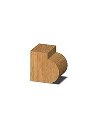Whiteside Router Bits 1434 mitad Ronda Bit con 1 2-inch Radius y 1   1 2-inch longitud de corte