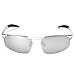 MOTELAN Men's Polarized Sunglasses for Driving Fishing Golf Metal Glasses UV400 Mirror Silver