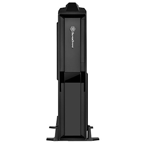 SilverStone Technology Mini-ITX Slim Small Form Factor Computer Case with Handle ML08B-H