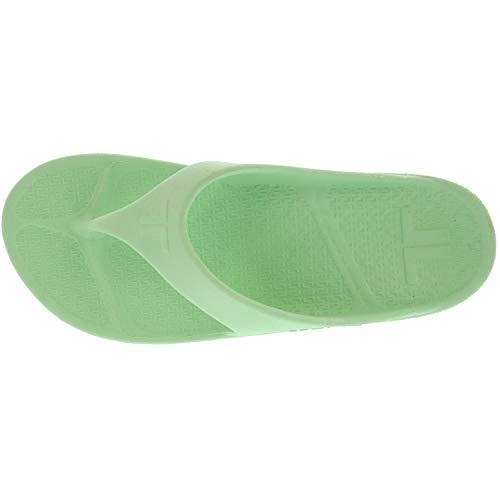 Telic Energy Flip Flop - Comfort Sandals for Men and Women, Cool Mint, Women's 7 / Men's 6
