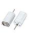 uxcell 5Pcs DC 9V 17800RPM 1.5mm Dia Shaft Micro Motor for DIY Airplane