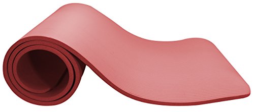 Sivan Health and Fitness NBR Yoga and Pilates Mat (Red) - Thumbnail 4