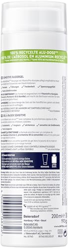 NIVEA MEN Sensitive Rasiergel für Männer, Rasiergel mit Kamille, Vitamin E & Provitamin B5 für eine sanfte Rasur, schützende Formel gegen Hautirritationen (100 ml) 8