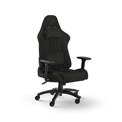 Corsair TC100 Relaxed Stoff-Gaming-Stuhl – Schwarz