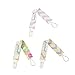 Babygoal Pacifier Clips for Girls-Premium Universal Pacifier Clip with Pacifier Case-Perfect Baby Gift & Pacifier Holder(3 Pack) PS02