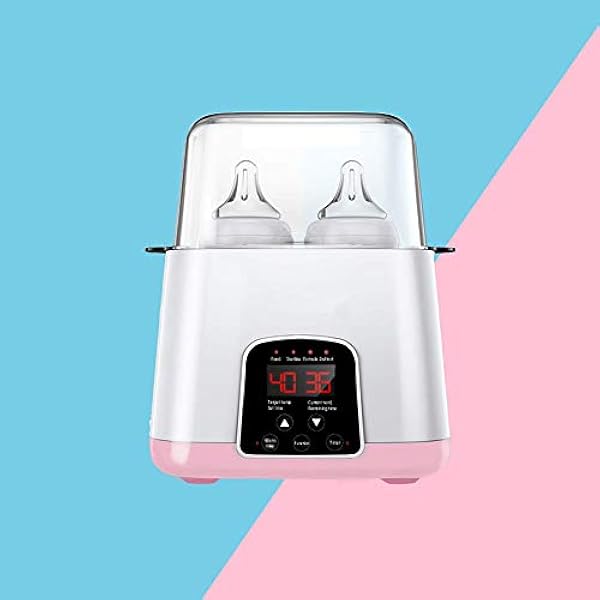 Rabbfay Portable Bebe Bouteille Plus Chaud De Bouteille Sterilisateur Intelligent Thermostat Bebe Aliments Chauffe Eau Avec