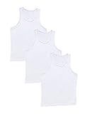 David Archy Men's 3 Pack Classic Micro Modal Rib Tank Tops