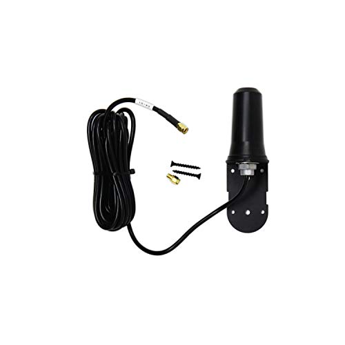Vosker Long Range Cellular Antenna for Surveillance Camera, V100, V200 and Universal Cam Compatible, Ultra Strong Signal Strength, 15 Foot Cable (Antenna)