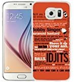 Bobby Supernatural Quotes White Samsung Galaxy S6 Phone Case,Durable Cover