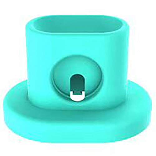 Cywulin Charging Dock Stand Designed for Apple Watch Series 4 3 2 1 AirPods Compact Charger Holder Cradle Bracket Station Portable Compatible for iWatch 44mm 42mm 40mm 38mm and AirPods (Green) - Thumbnail 2