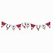 Eureka NFL University of Wisconsin Badgers Pennant Banner, 3-Design
