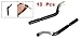 Uxcell BS1010 S10 Repair Part Deburred Tool Deburring Blades, 10-Piece