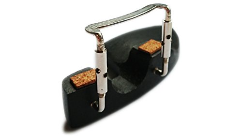 Actopus Black 4/4 Violin Chinrest with Bracket Violon Chin Rest Accessories Pad