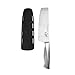 Guy Fieri Signature Stainless Steel Nakiri with Sheath (7-Inch, Black)