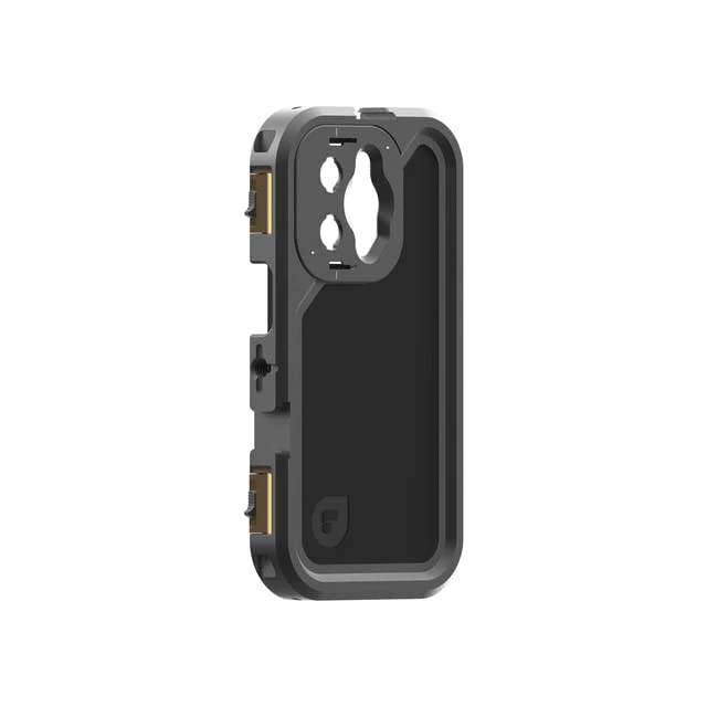 PolarPro - LiteChaser - iPhone 14 Pro MAX - Cage - Aluminum - Moment Lens Compatible Black