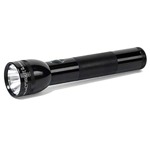 Image of Maglite Heavy-Duty Incandescent 2-Cell D Flashlight, Black