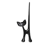 koziol MIAOU Jewelry Ring Stand, solid black