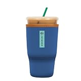 Sok It JavaSok Iced Coffee & Cold Soda Insulated Neoprene Cup Sleeve (Spring Noir, Medium: 22-28oz Sok It JavaSok Iced Coffee & Cold Soda Insulated Neoprene Cup Sleeve (Spring Noir, Medium: 22-28oz