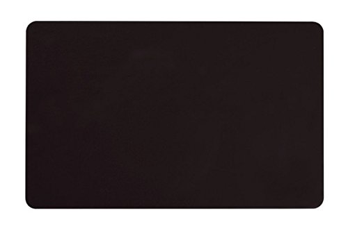 Pack of 100 Black CR80 PVC Cards | 30 mil by easyIDea