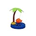 Potato001 Funny Solar Power Dancing Car Decor Solar Powered Dancing Swing Coconut Tree Fish Home Car Ornamnet Decoration Gift - Orange