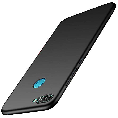 Toppix Huawei P Smart Plus/Nova 3i Case, Hard PC Backcover [Anti-Scratch] [Ultra-Light] Slim Shell Protective Cover for Huawei P Smart Plus/Nova 3i (Black)