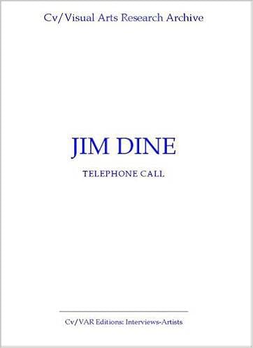Jim Dine Telephone Call Cv Visual Arts Research James N P Amazon Com Books
