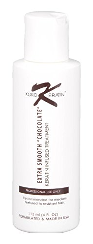Brazilian Keratin Treatment For Professional Use 4.0 OZ CHOCOLATE - SUPER SMOOTHING HAIR STRAIGHTENING ADD VOLUME ADD SHINE ELIMINATE FRIZZ PROTECTS HAIR HAIR LOSS FOR ALL HAIR TYPES LASTS 6 MONTHS