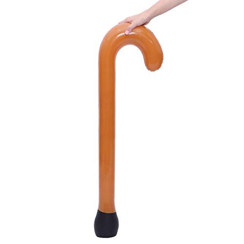 LUOEM Novelty Inflatable Walking Stick Blow Up Toy Halloween Party Costume Cosplay Supplies