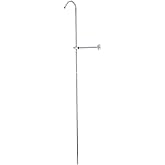 Kingston Brass CCR601 Vintage Shower Riser And Wall Support, 6-Inch, Polished Chrome
