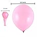 Elecrainbow 10 Inch White Balloons, Round Matte Balloons for Party Decoration, Birthday, Wedding, Holiday, Balloon Arch Modeling, Pack of 100