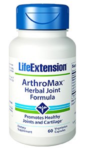 Life Extension ArthroMax Herbal Joint Formula, 60 vegetarian capsules. Pack of 1 bottle. Life Extension ArthroMax Herbal Joint Formula, 60 vegetarian capsules. Pack of 1 bottle.