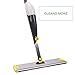 Spray Floor Mop Kit with 3 Reusable Microfiber Pads 360 Degree Professional Handle Mop for Home Kitchen Hardwood Laminate Wood Ceramic Tiles Floor Cleaning