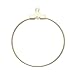 10 Gold Beading Hoop Earring Finding Components With 2 Loops Plated Brass Metal (40mm)