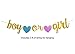 megbee Gender Reveal Party Supplies | Baby Shower Decorations Party Kit | Twin Boy and Girl | Baby Announcement - OH Baby Foil Balloons, Confetti Balloons, Tassel Banner, Backdrop, Glitter Sign