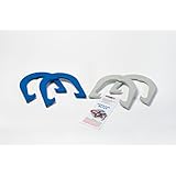 St Pierre Sports Eagle Tournament Horseshoe Set, Blue/Gray
