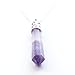 Chakra Reiki Pointed Crystal Pendant Amulet / Talisman Necklace, Bella Jade