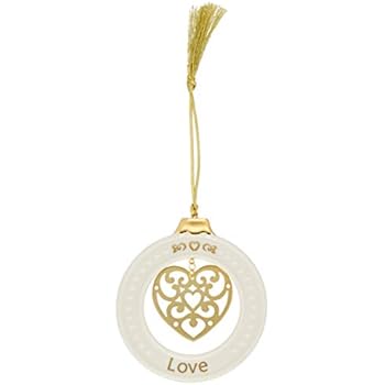 Lenox 878972 Sentiment Love Ornament