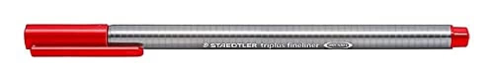 Staedtler Triplus Fineliner Pen - Red