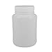 uxcell a12101800ux0403 Laboratory Chemical Storage Case White Plastic Widemouth Bottle 500mL