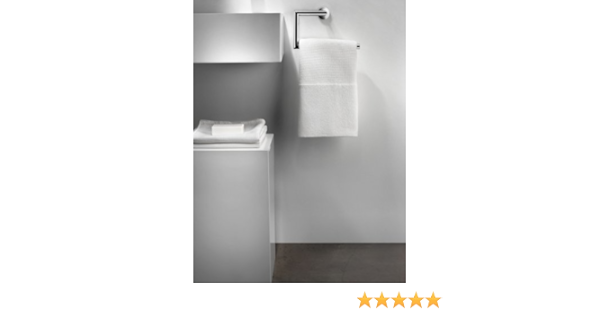 Pomdor - Toallero aro cromo kubic cool : Amazon.es: Hogar y ...