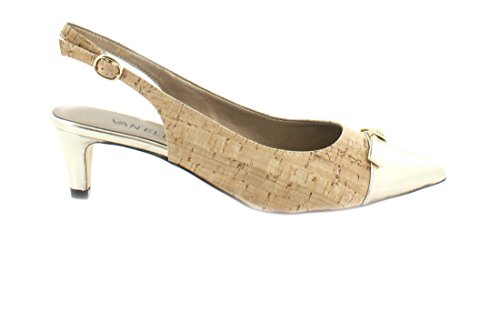 VANELi Women's Tiffany Spectator Pump,Natural Cork/Platino Met Nappa,7.5 M US - Thumbnail 3