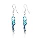 Bleek2Sheek Murano Inspired Glass Twist Earrings