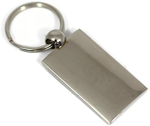 Honda Civic Si Orange Rectangular Wave Key Chain Ring Tag Key Fob Logo Lanyard (Certified Refurbished)