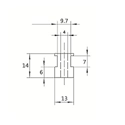 WINSINN GT2 Pulley 20 Teeth 5mm bore 6mm Width 20T