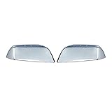 E-Autogrilles Triple Chrome Plated ABS Top Upper Half Mirror Cover for 11-14 Ford Edge / 11-15 Lincoln MKX (65-0311)
