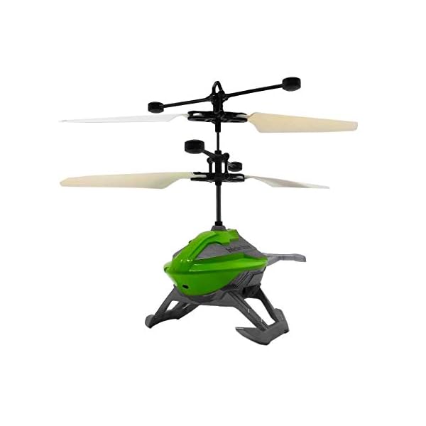 RC Hubschrauber mit Sensorsteuerung (Grün) UFO Drohne für Kinder Einfach zu Steuern per Bewegungssensor Handsteuerung… – Bild 8