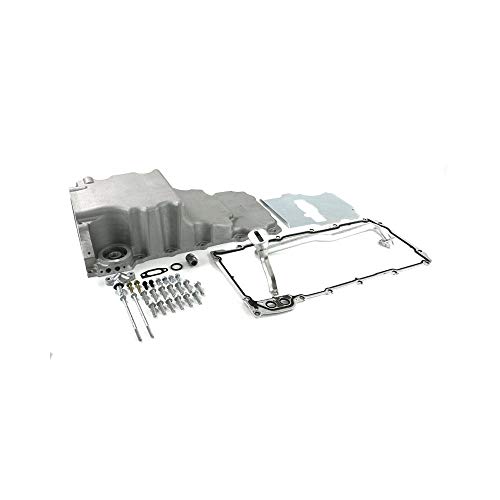 TSP 81073 Low-Profile Retro-Fit LSX Aluminum Rear Sump Oil Pan, Aluminum, Natural