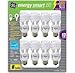 GE 13-Watt Energy SmartTM 60 Watt Replacement - 2 Packs of 8 Bulbs - 16 Total Bulbs