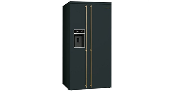 Frigorífico Americano Side by Side Smeg SBS8004AO : Amazon.es ...